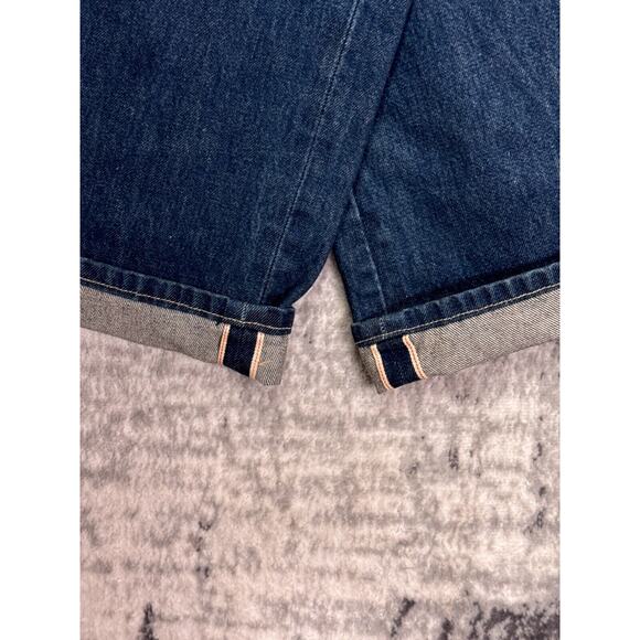 New Cactus Jack x Fragment Jeans 38 x 32 Mens Selvedge Denim Embroidered - Picture 6 of 10